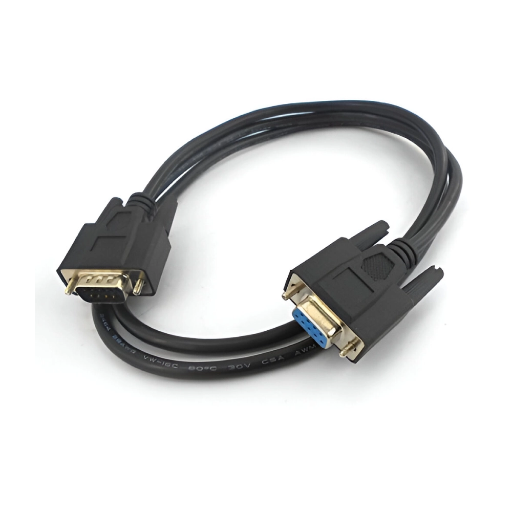 Branded 9 Pin Serial Cable 1.2m (Imported) (Male To Female) view 3